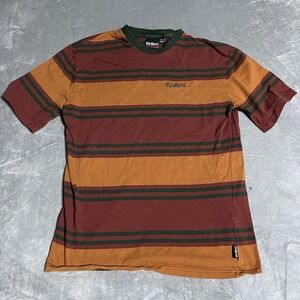 Kickers Shirt Adult XS Striped Oversized Streetwear Retro Grunge Embroidered